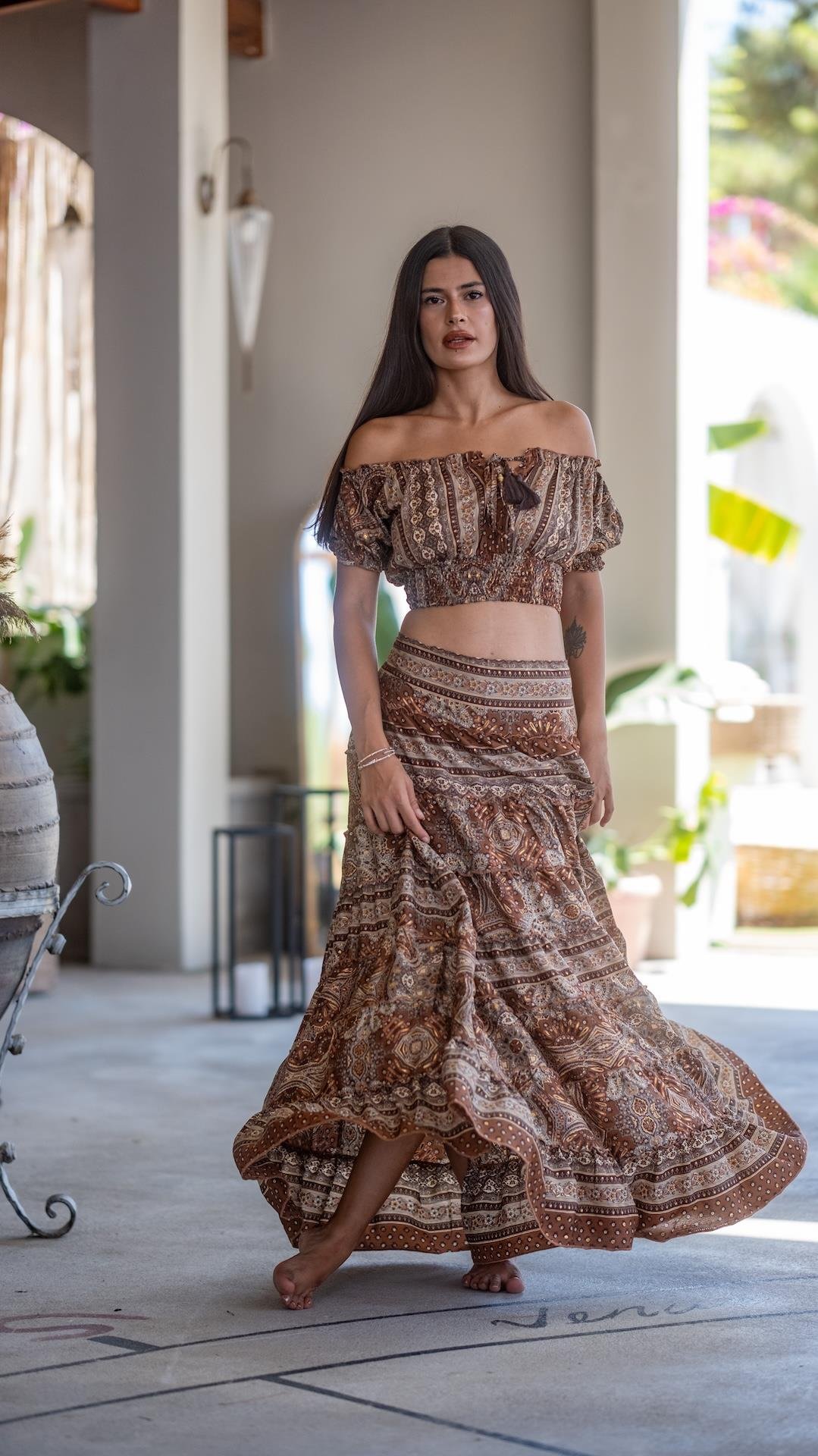 İpek Etek Bluz Takım