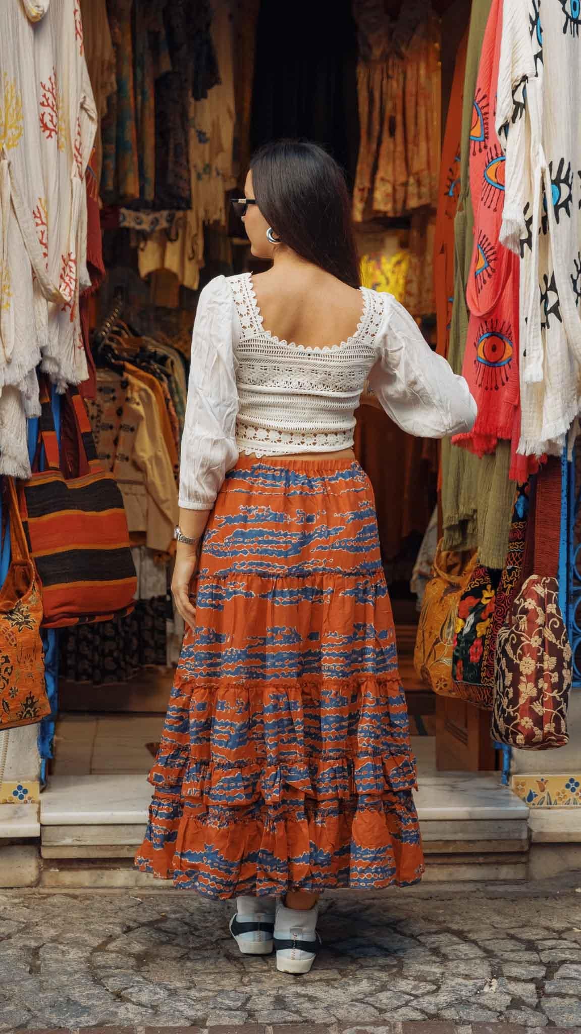 Kiremit Rengi Marin Karmen Etek