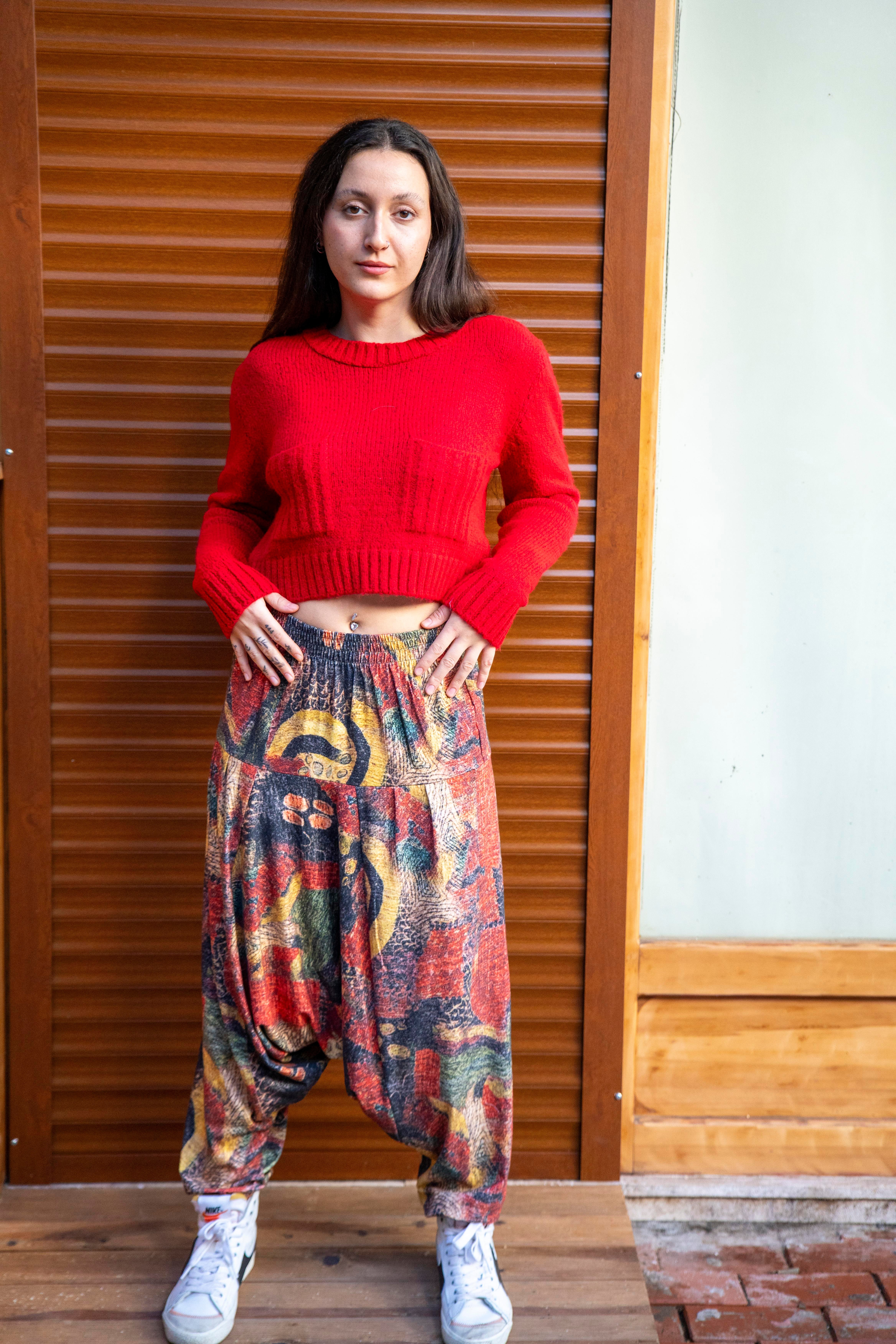 Renklerin Ahengi Şalvar