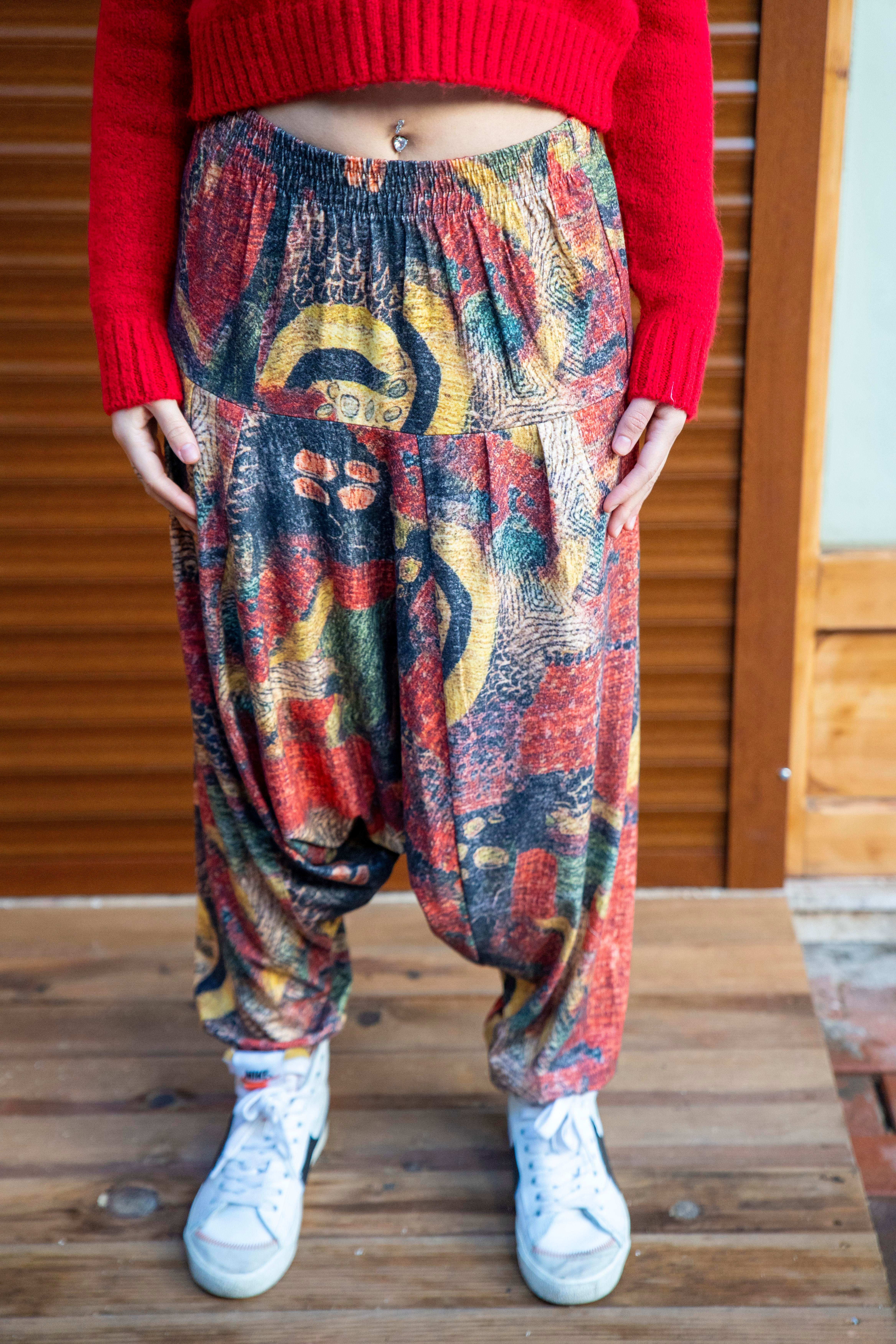 Renklerin Ahengi Şalvar