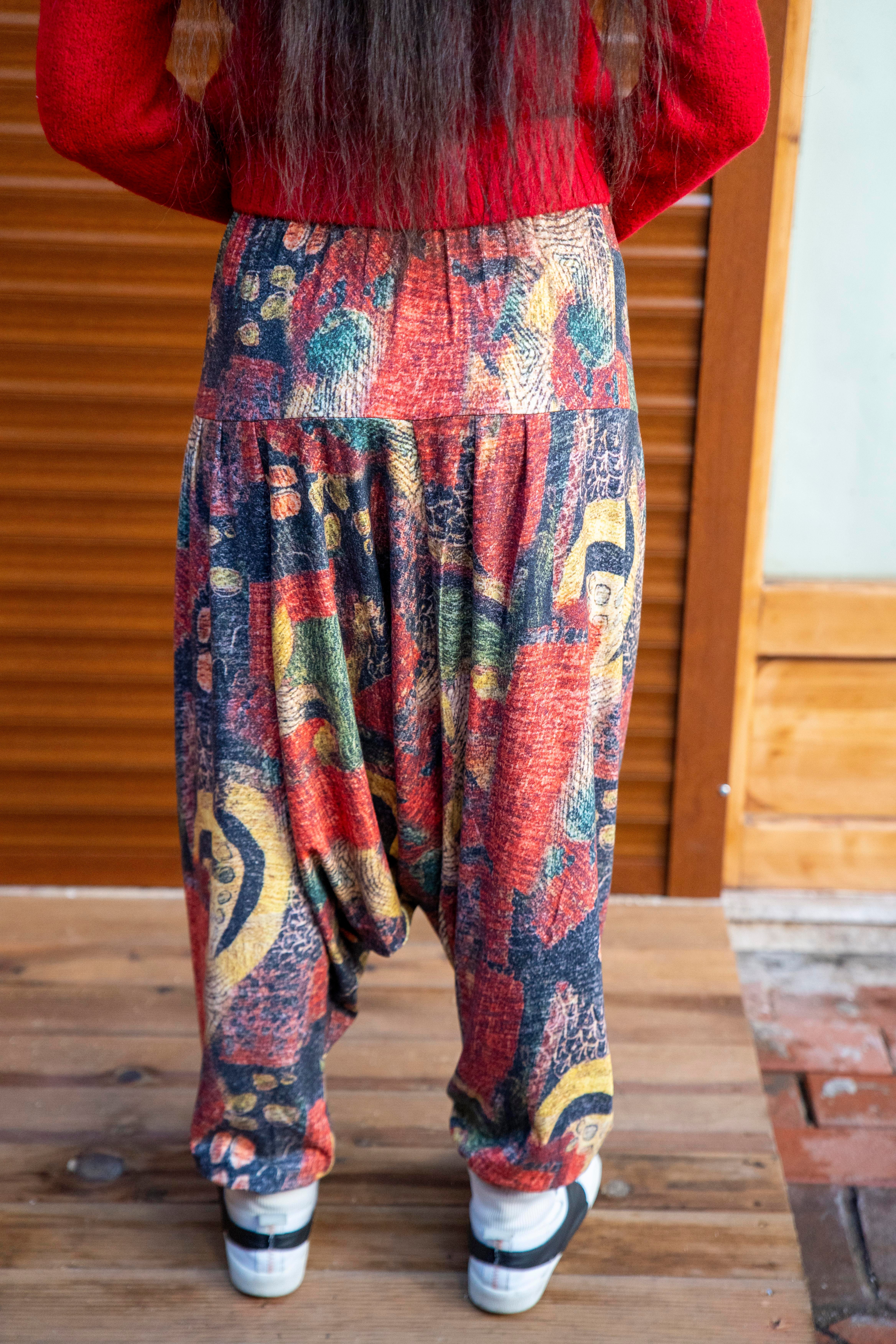 Renklerin Ahengi Şalvar