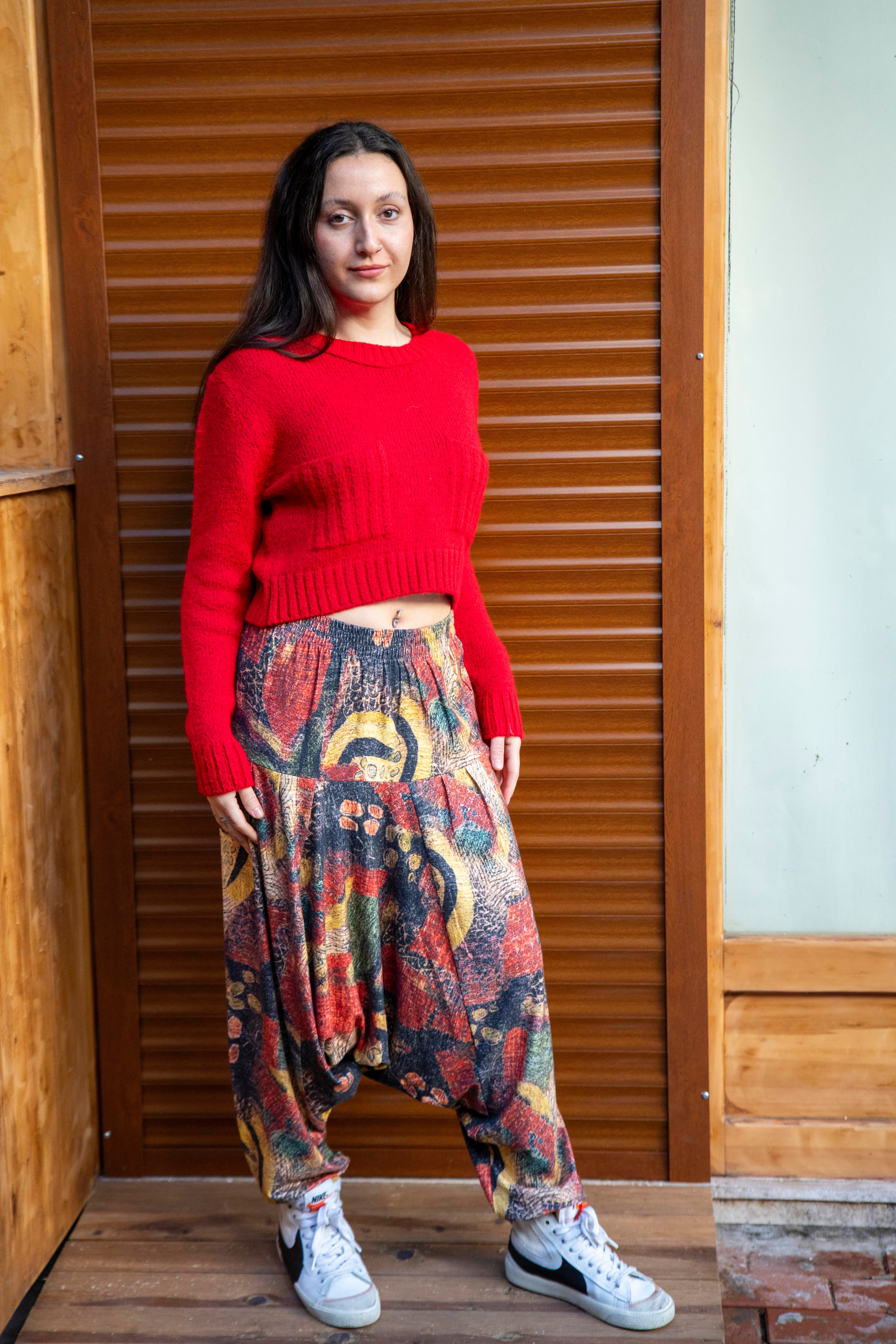 Renklerin Ahengi Şalvar