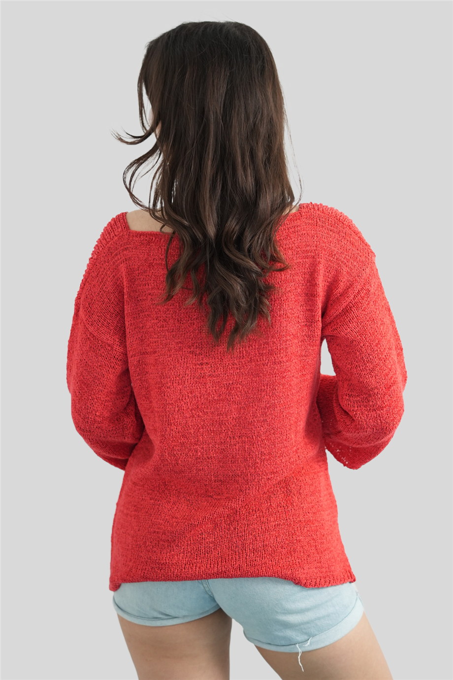 Turuncu Merserize Bluz