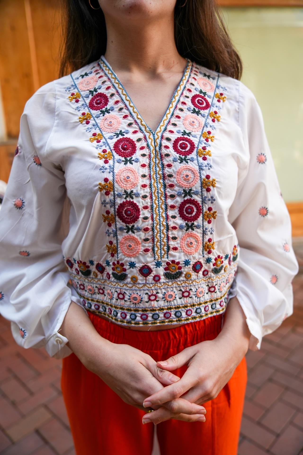 Turuncu Renk Pantolon