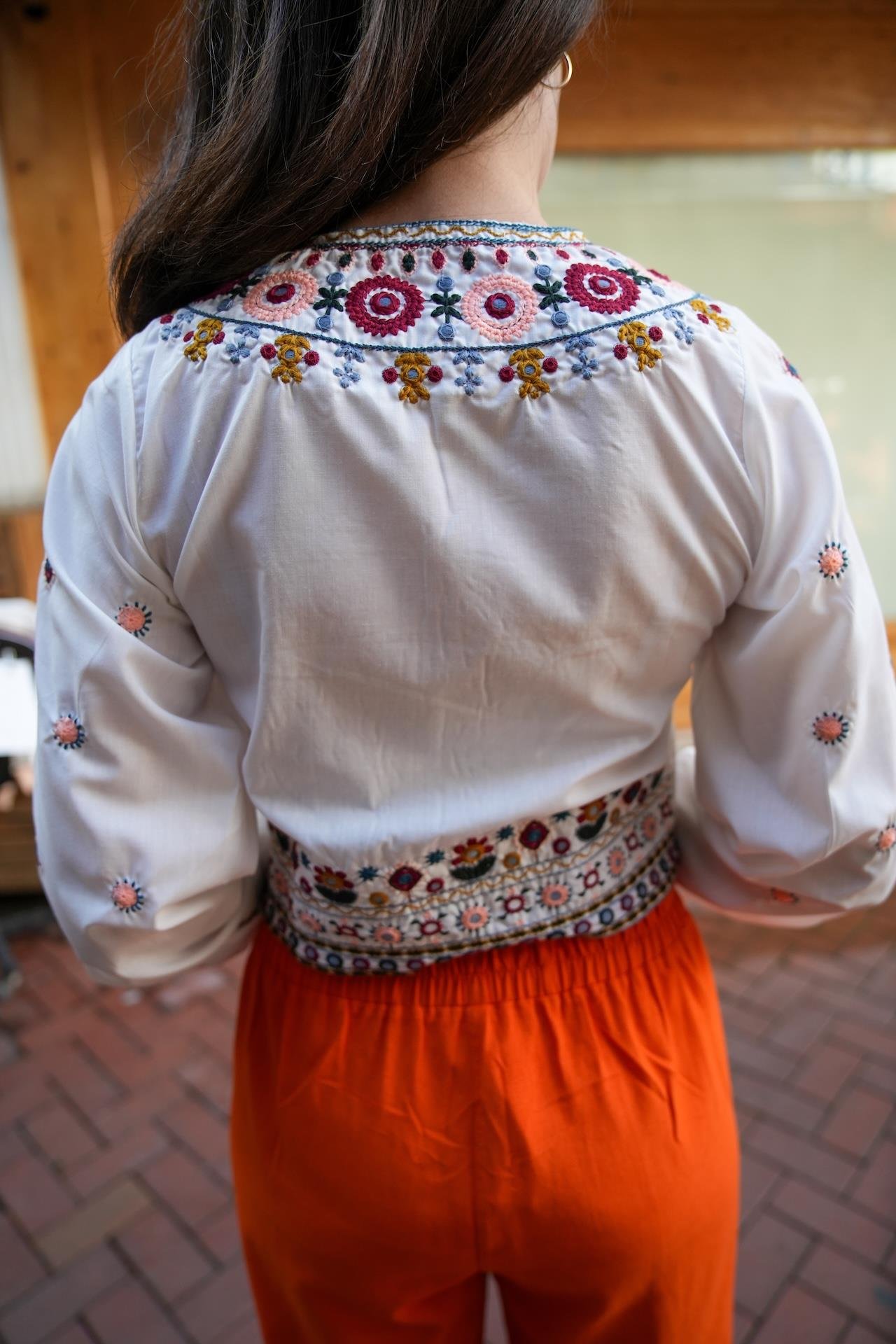 Turuncu Renk Pantolon