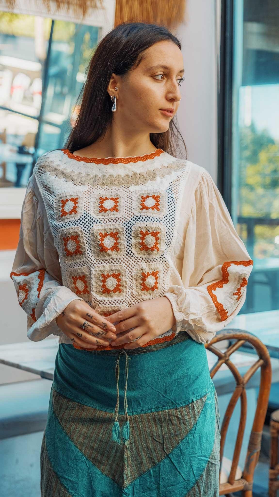 Unisex Bohem Nepal Şalvar Pantolon