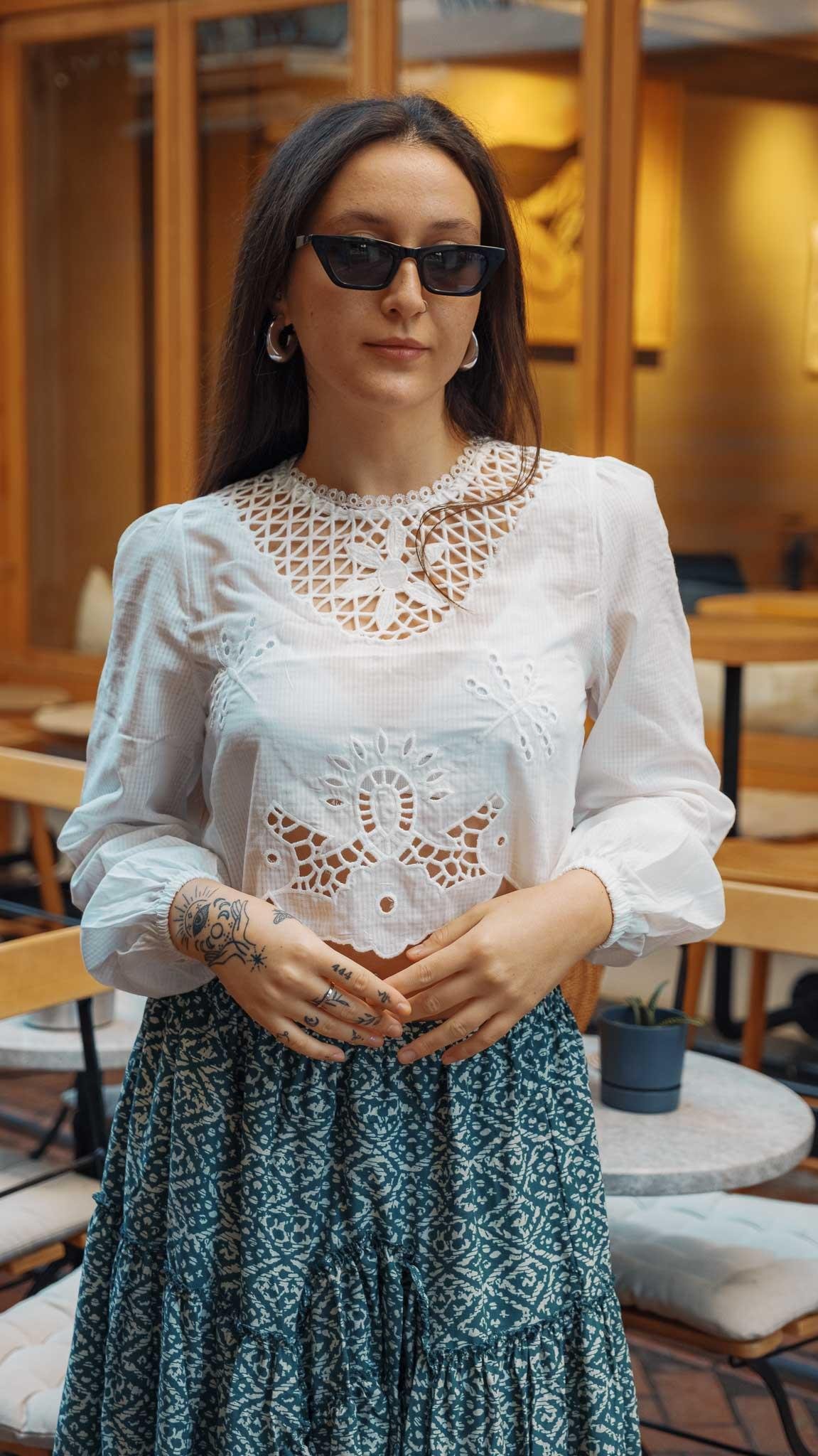 Yeşil Marin Karmen Etek