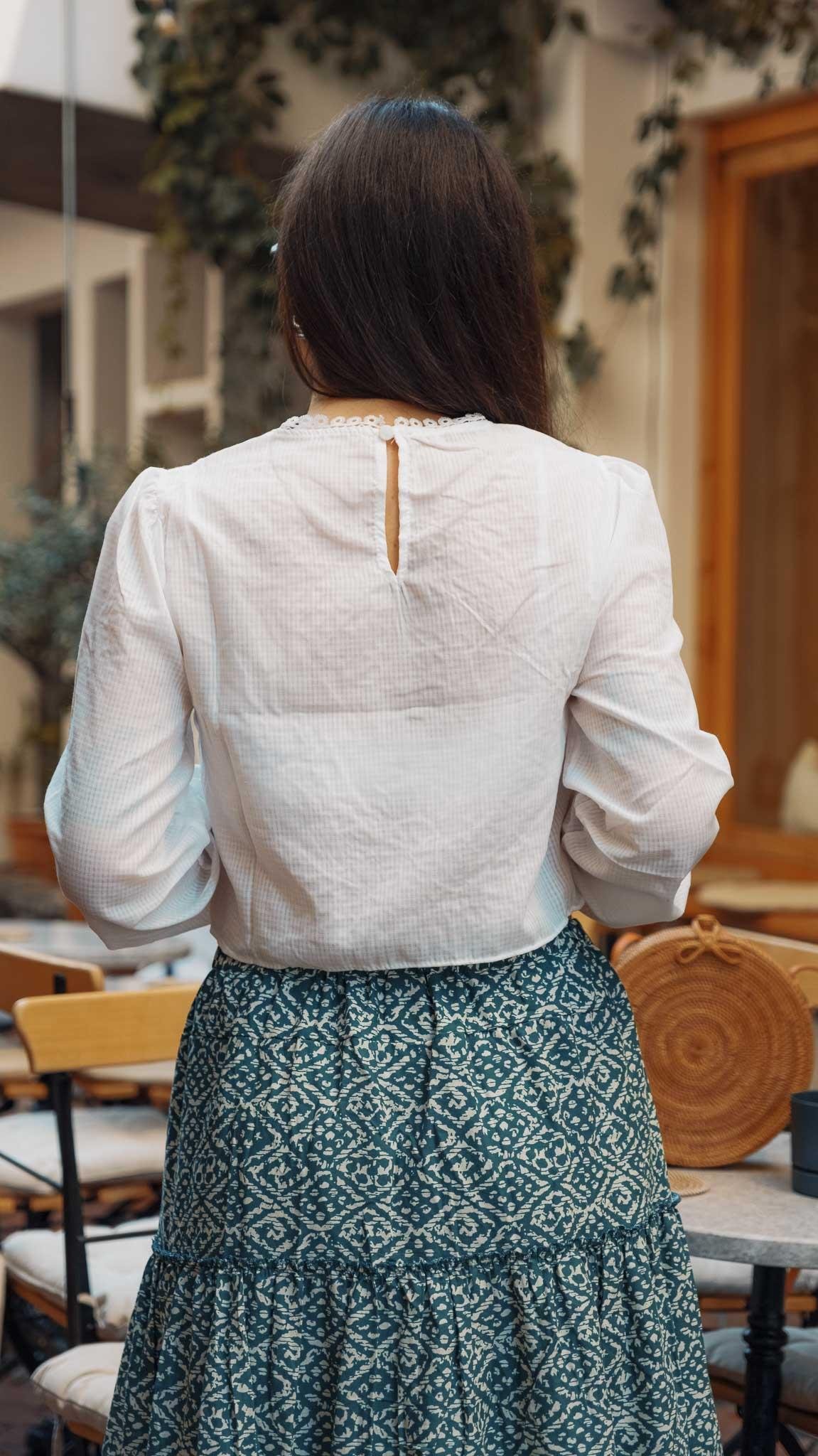 Yeşil Marin Karmen Etek