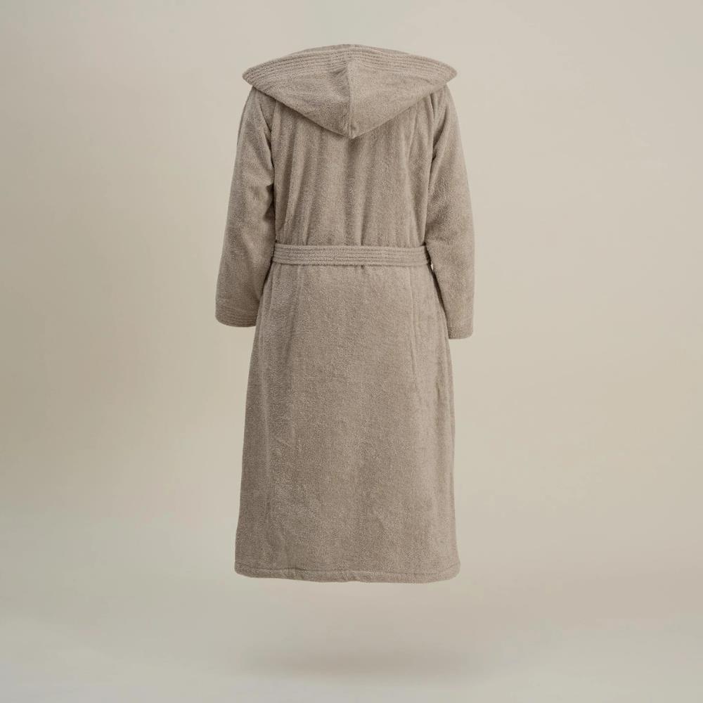 Ecocotton Ecosoft Bej Renkli L Beden Erkek Bornoz - Güzel Home - Banyo Tekstili