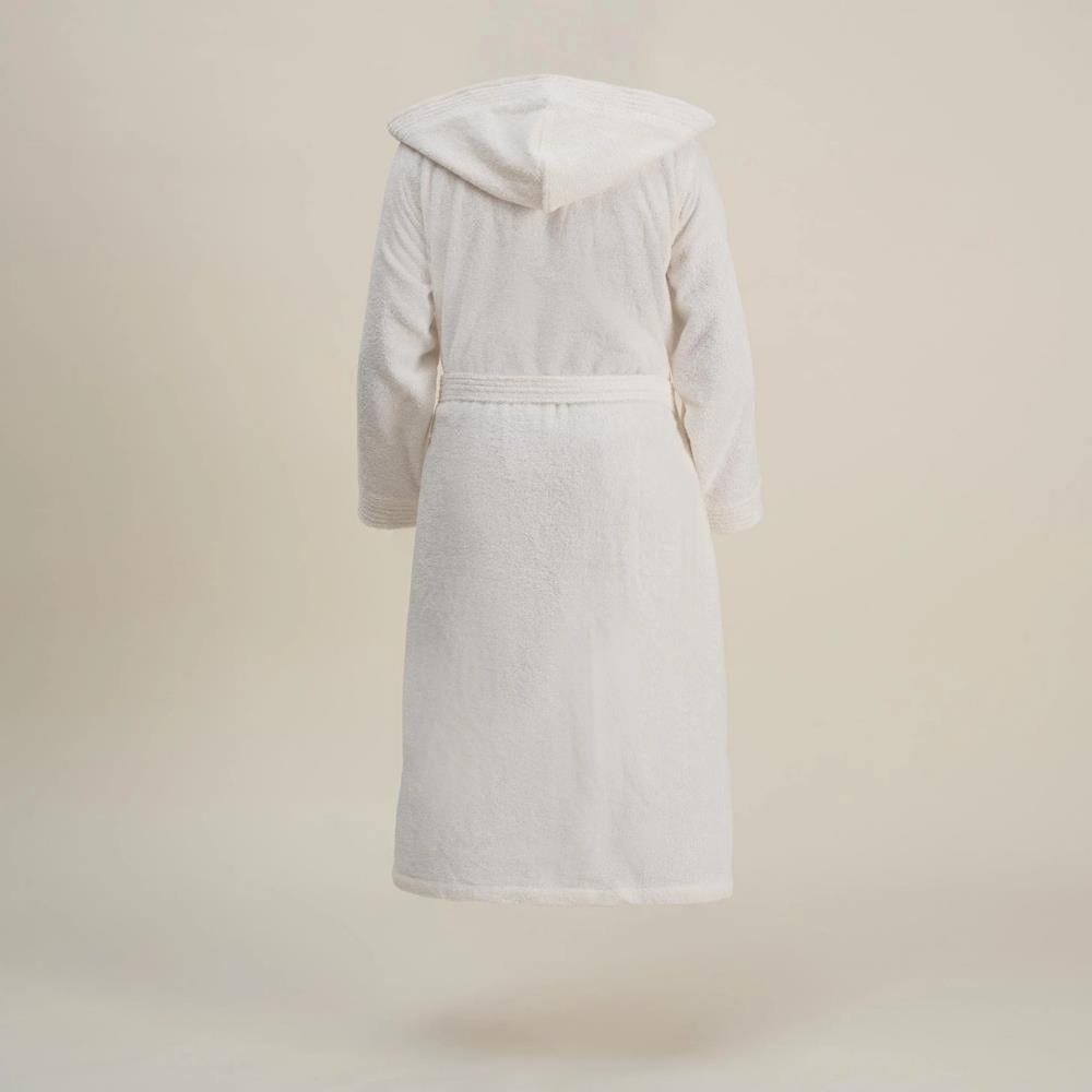 Ecocotton Ecosoft Krem Renkli L Beden Erkek Bornoz - Güzel Home - Banyo Tekstili