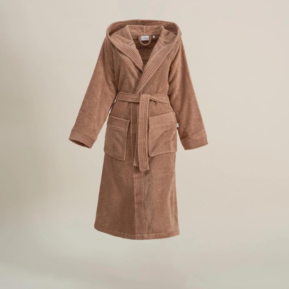 Ecocotton Ecosoft Terra L Beden Kadın Bornoz - Güzel Home - Banyo Tekstili