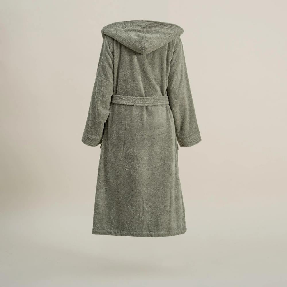 Ecocotton Ecosoft Yeşil Renkli L Beden Kadın Bornoz - Güzel Home - Banyo Tekstili