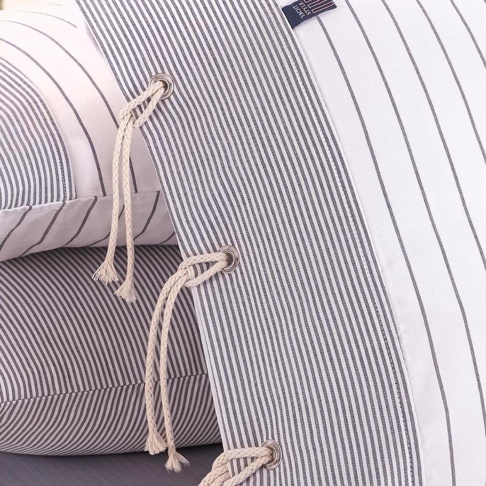 İyi Geceler İstanbul Cruise İpliği Boyalı Çift Kişilik İndigo Renkli Nevresim Takımı - Güzel Home - Çift Kişilik Nevresim Takımı