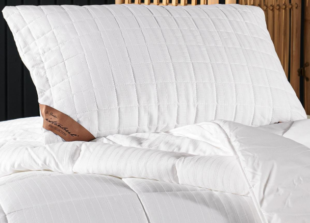 İyi Geceler İstanbul Percale Kapitoneli Yastık - Güzel Home - Yastık
