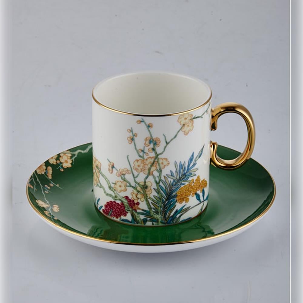 Joy Carmen Blossoms 6'lı Çay Fincan Seti - Güzel Home - Çay ve Kahve Takımları