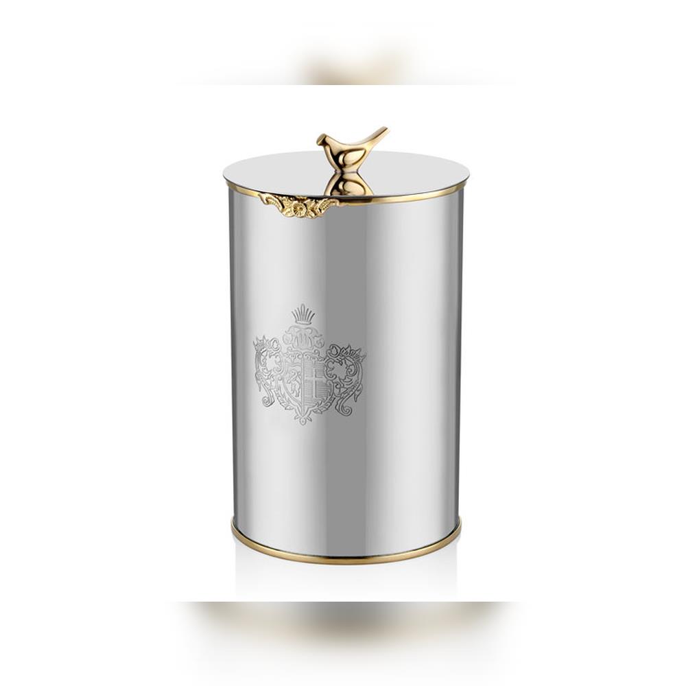 Lamedore Black Pearl Kuşlu Büyük Kavanoz - Güzel Home - Saklama