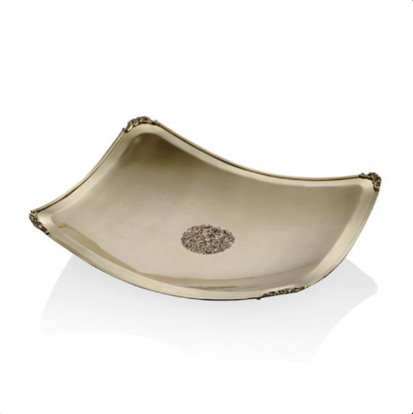 Lamedore Black Pearl Sade Gold Büyük Dekoratif Kase - Güzel Home - Obje ve Dekor
