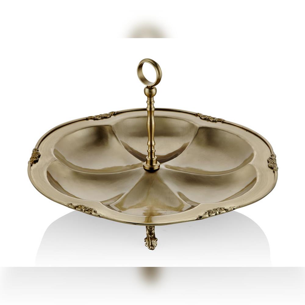 Lamedore Black Pearl Sade Gold Kek Standı - Güzel Home - Sunumluklar