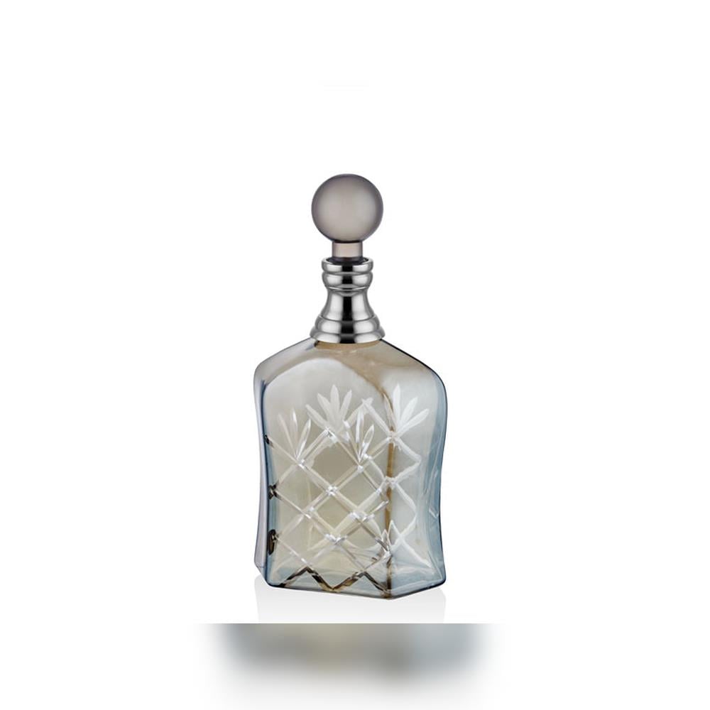 Lamedore Rectangular 14x29 Cm Smoke Şişe - Güzel Home - Dekoratif Ürünler
