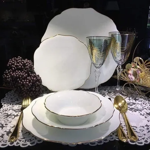 Mikasa Moor Bellini Platinum 74 Parça Yemek Takımı - Güzel Home - 12 Kişilik Yemek Takımı