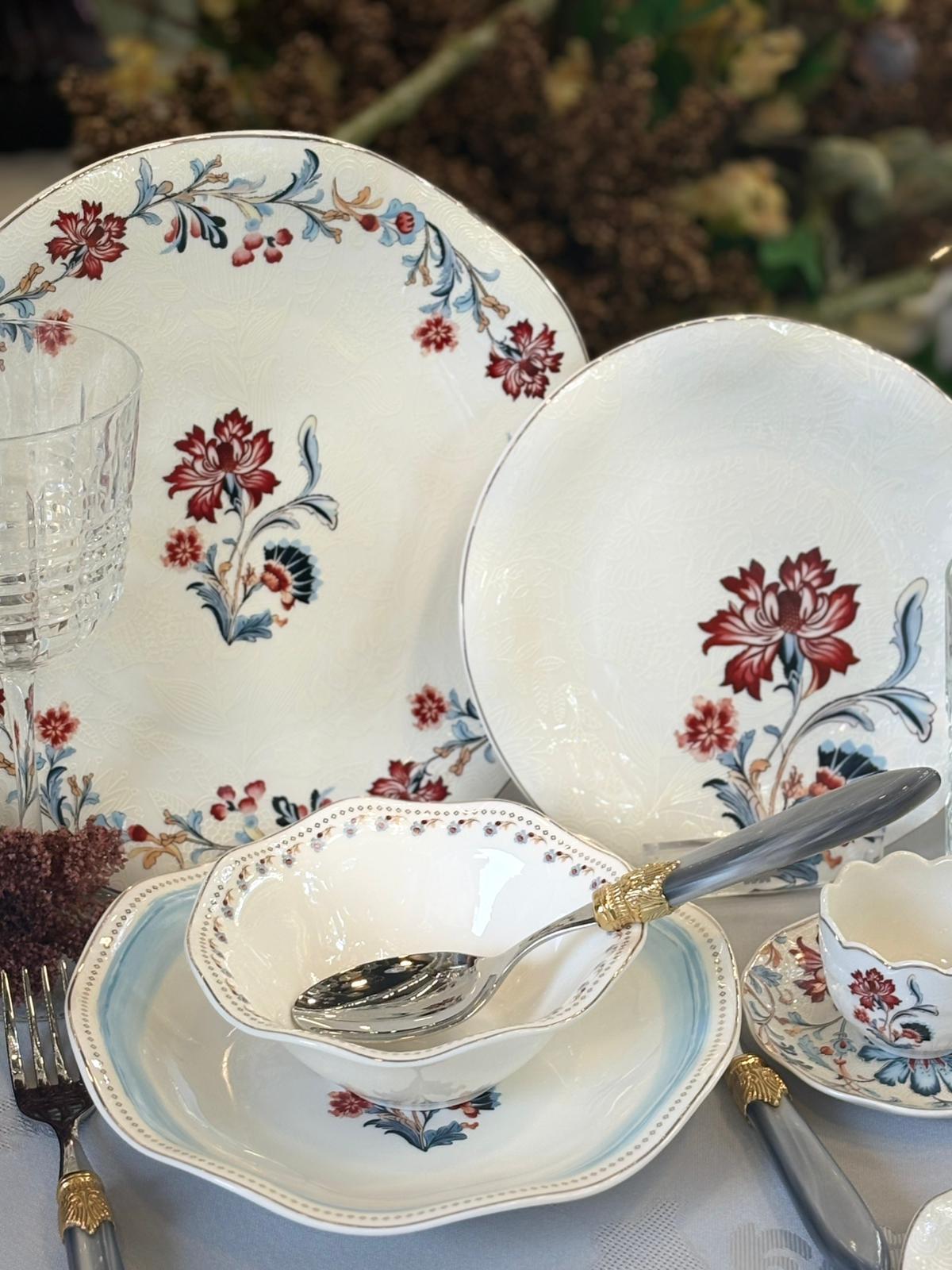 Mikasa Moor Palace Breeze 24 Parça Yemek Takımı - Güzel Home - Yemek Takımları