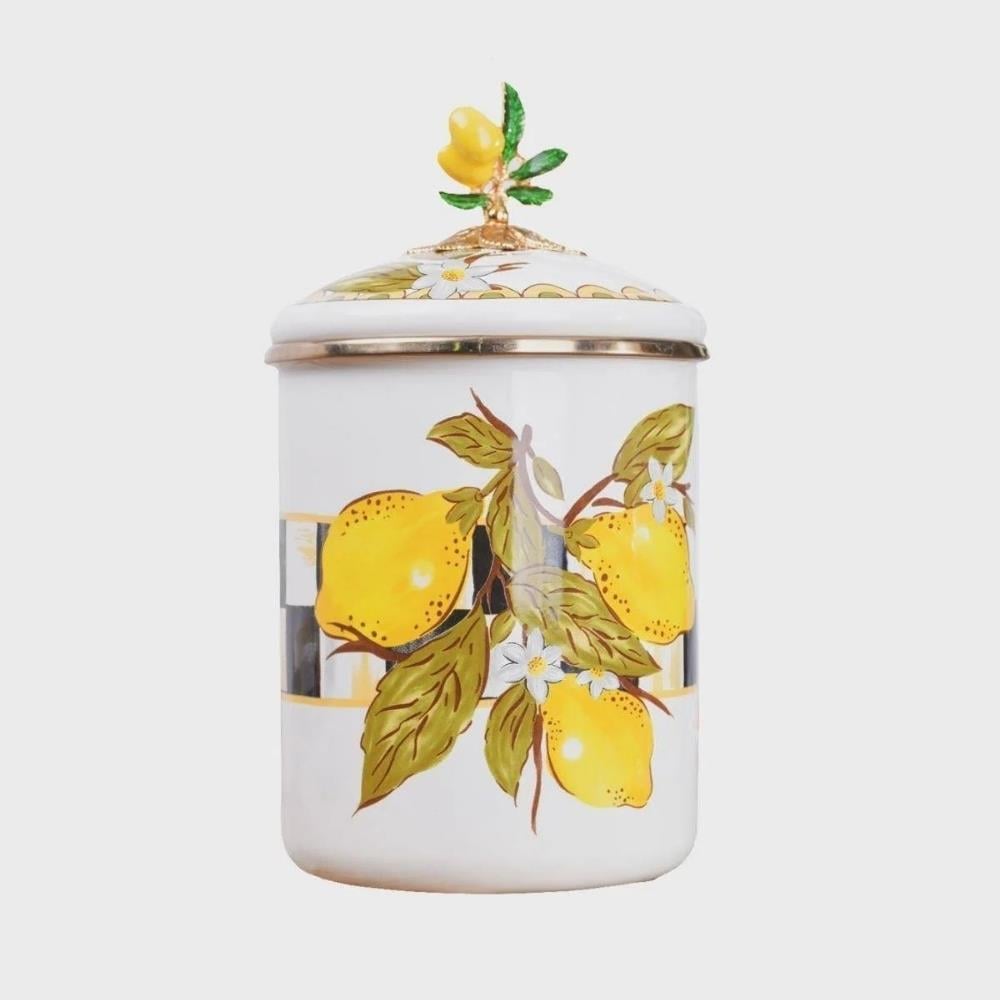 Miss Betty Linda 15 Cm Emaye Kavanoz - Güzel Home - Saklama