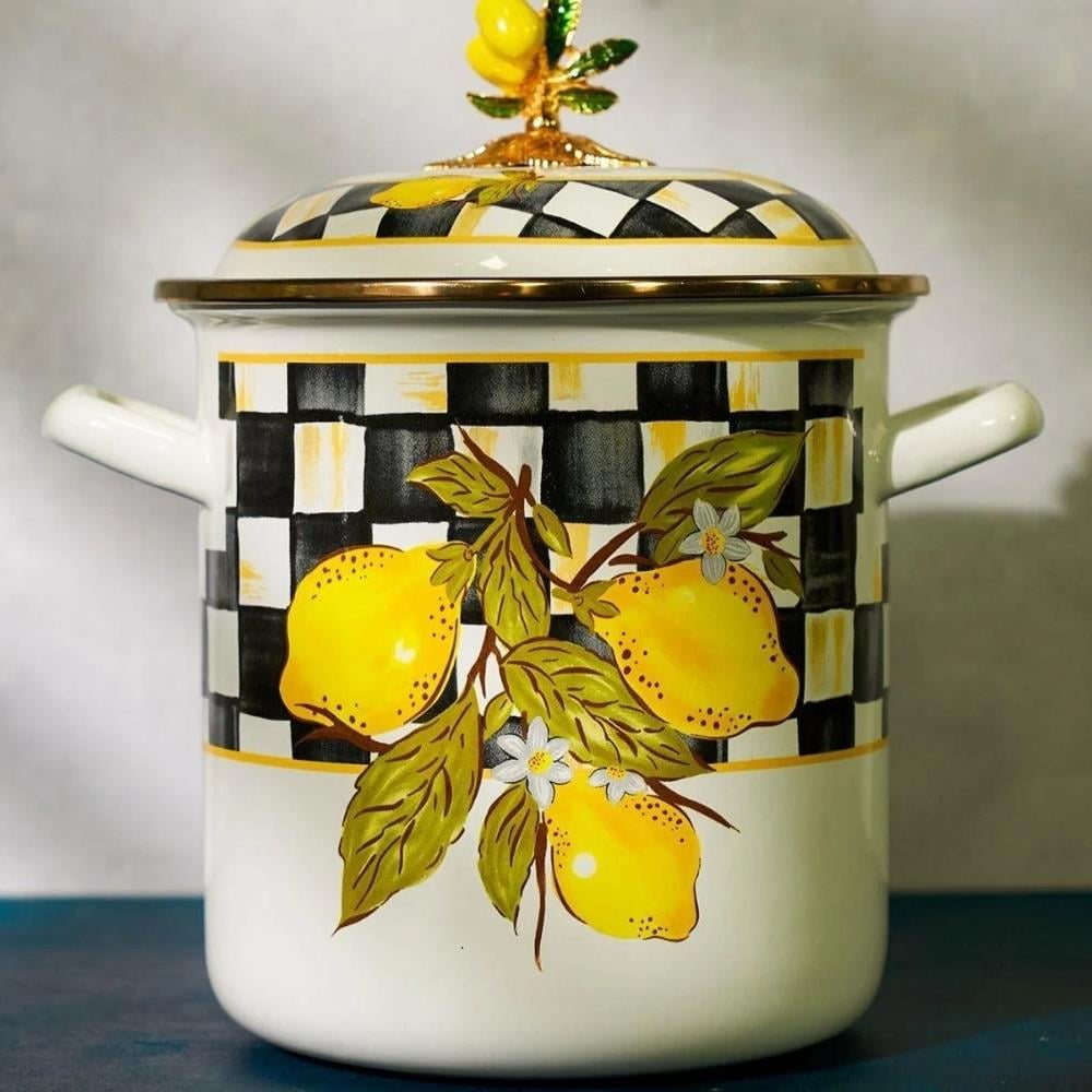 Miss Betty Linda 16 Cm Emaye Kuşkonmaz Bakraç - Güzel Home - Saklama