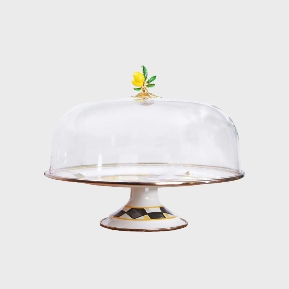 Miss Betty Linda 30 Cm Emaye Kek Fanusu - Güzel Home - Sunumluklar