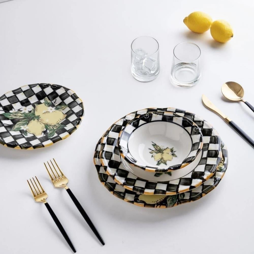 Miss Betty Linda Tiffany 24 Parça Yemek Takımı - Güzel Home - Yemek Takımları