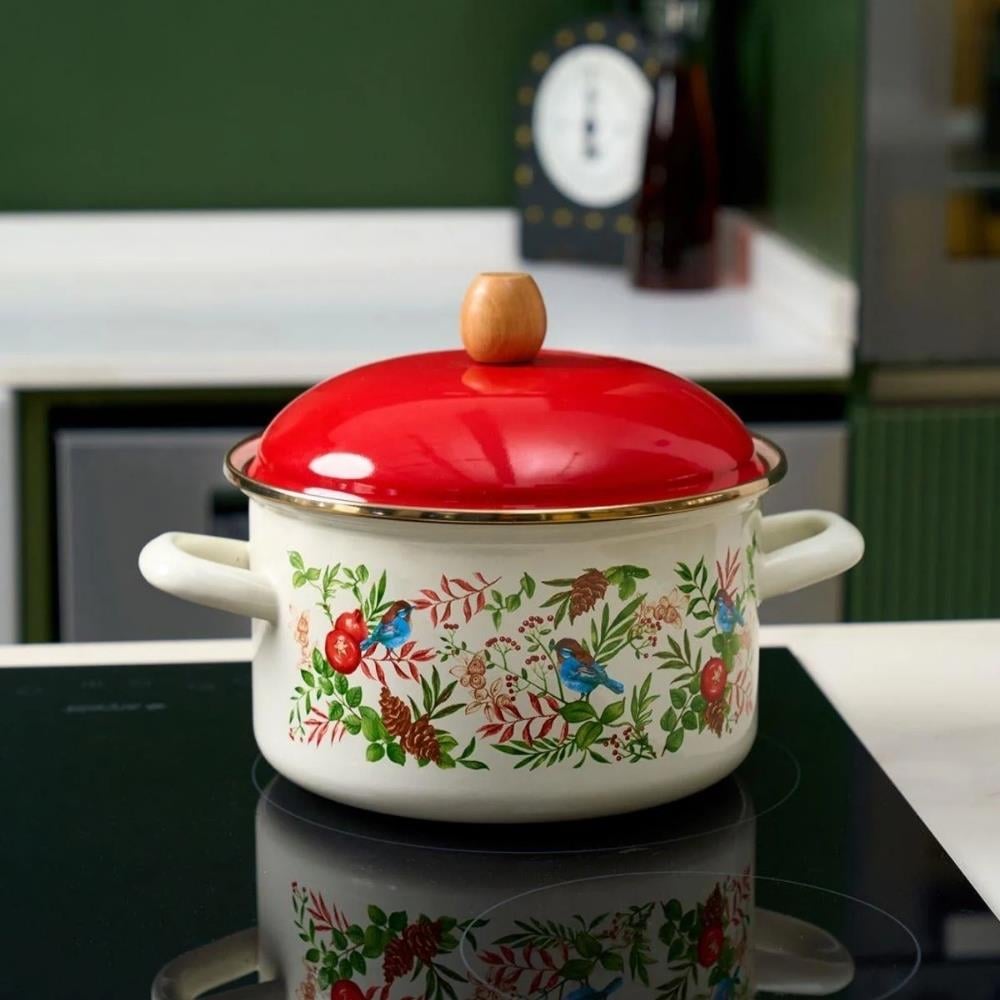 Miss Betty Mira 20 Cm Emaye Tencere - Güzel Home - Tekli Tencere