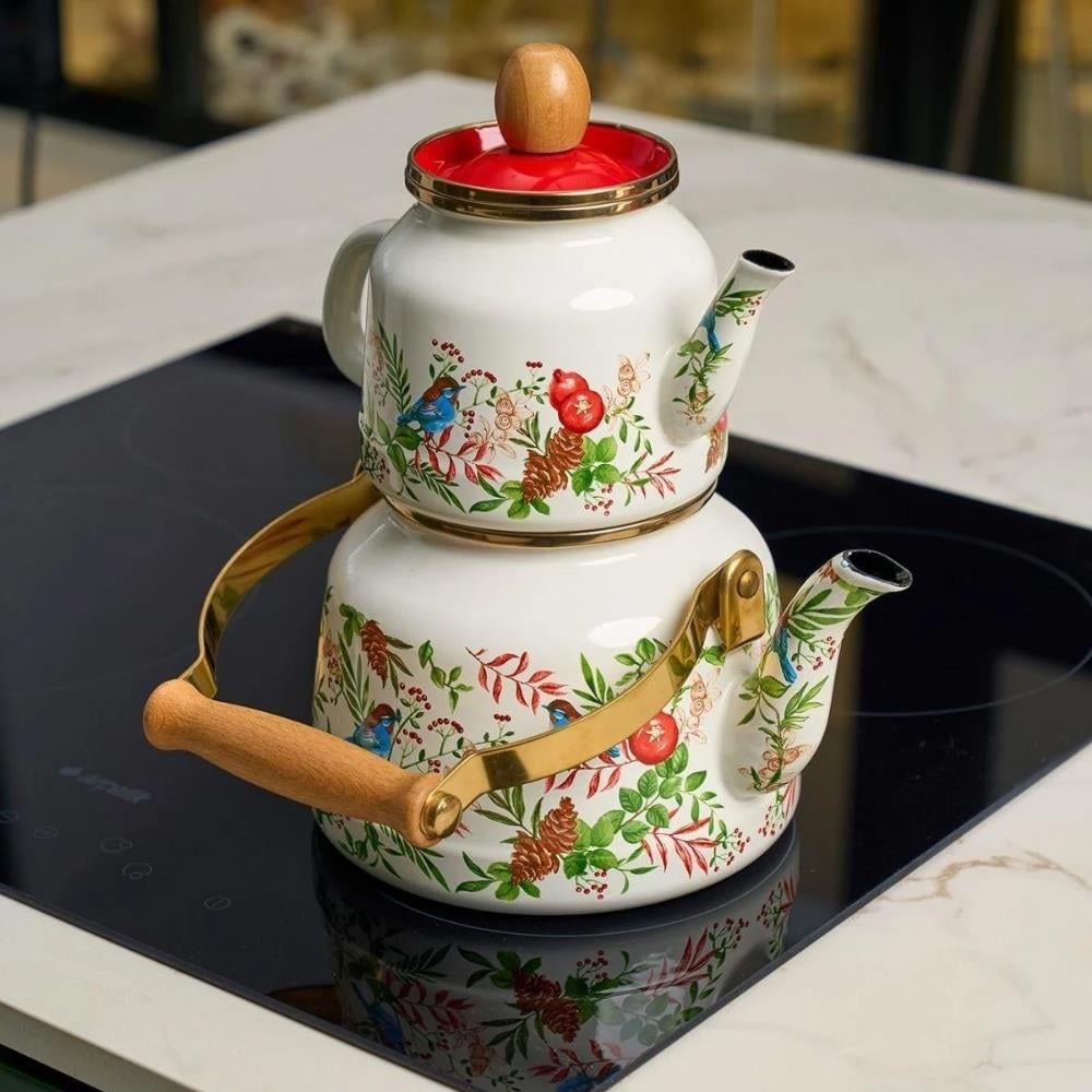Miss Betty Mira Emaye Çaydanlık - Güzel Home - Çaydanlık ve Cezve