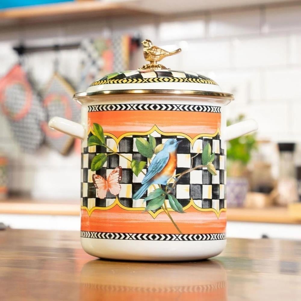 Miss Betty Paradise 16 Cm Emaye Kuşkonmaz Bakraç - Güzel Home - Saklama