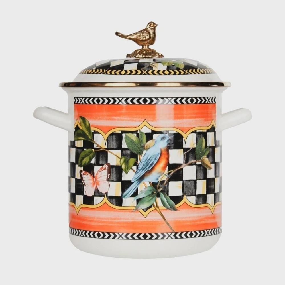 Miss Betty Paradise 16 Cm Emaye Kuşkonmaz Bakraç - Güzel Home - Saklama