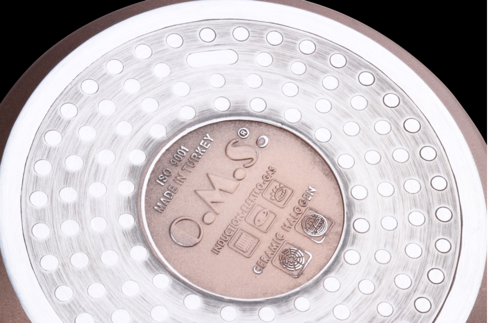 Oms Collection Bakır Granit M Boy 4 Parça Çaydanlık - Güzel Home - Granit Çaydanlık