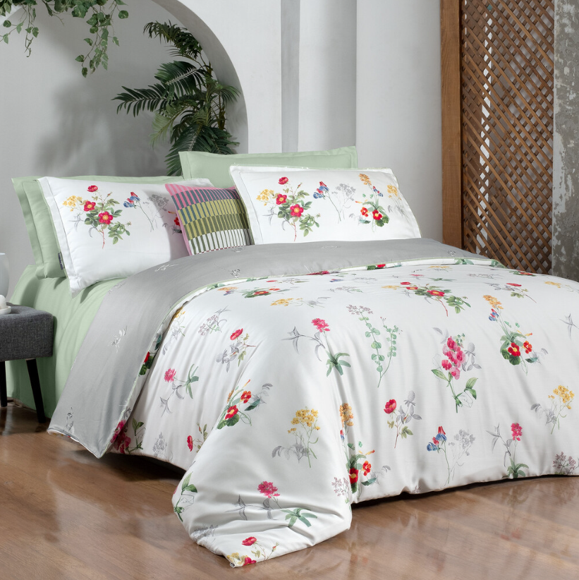 Sarev Eterna Tencel Çift Kişilik Multi Nevresim Takımı - Güzel Home - Çift Kişilik Nevresim Takımı