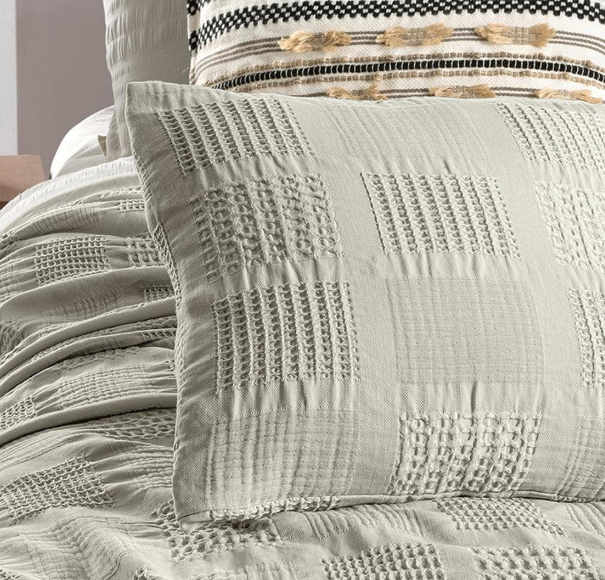 Sarev Nerha 45x45 Cm Bej Kırlent - Güzel Home - Kırlent ve Kırlent Kılıfı