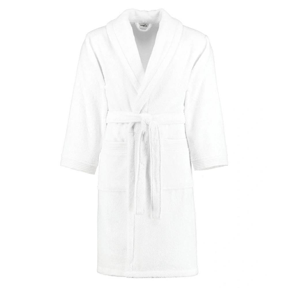 Sarev New Soho Beyaz M Beden Bornoz - Güzel Home - Banyo Tekstili