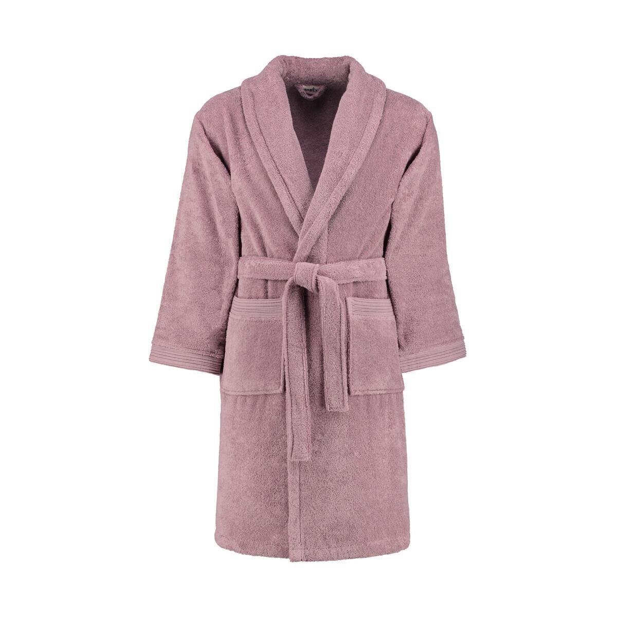 Sarev New Soho Mürdüm M Beden Bornoz - Güzel Home - Banyo Tekstili