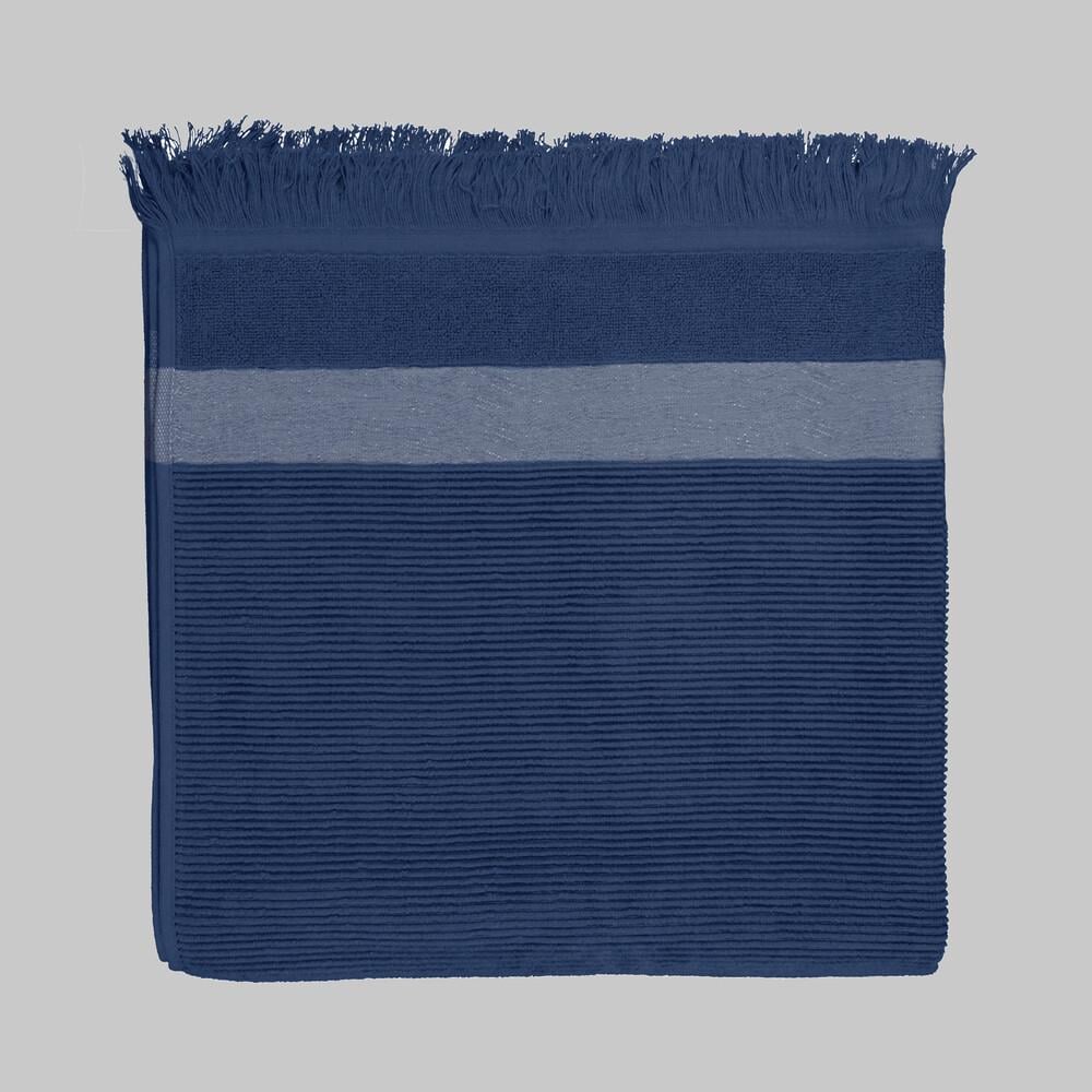 Sarev Street 50x90 Cm Lacivert Yüz Havlusu - Güzel Home - Banyo Tekstili