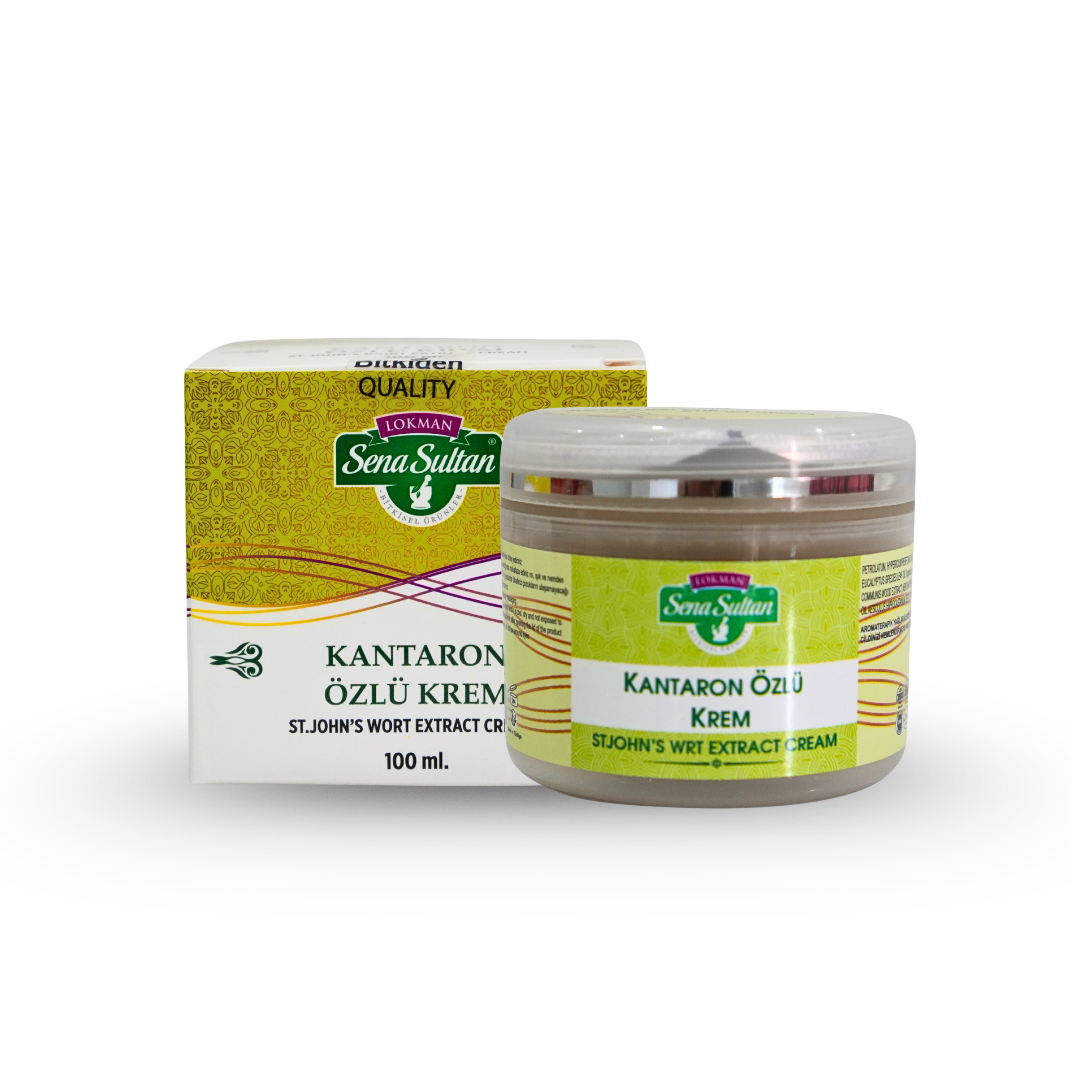 Kantaron Özlü Bitkisel Krem 100 ml | 1 Koli (9 Adet)