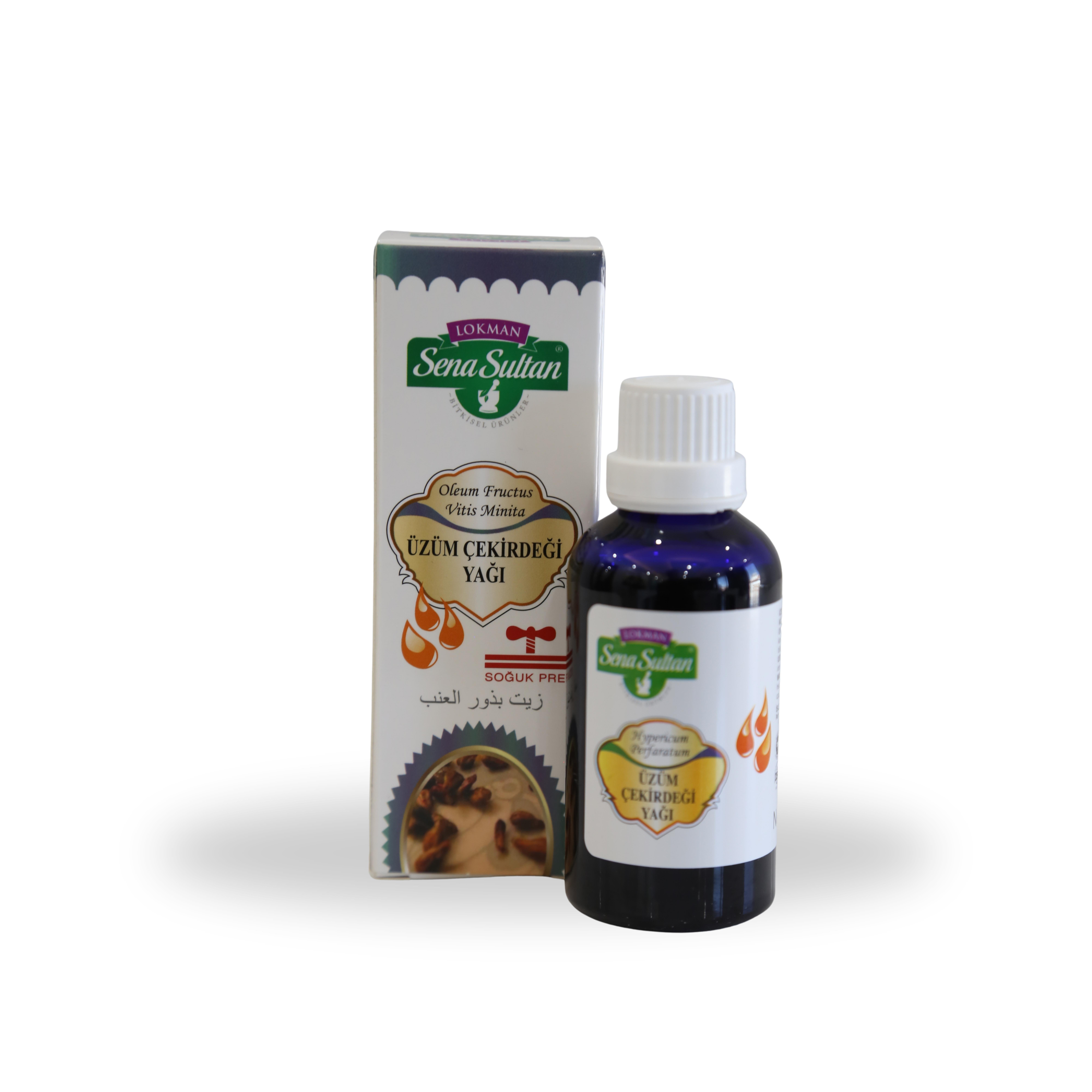 Üzüm Çekirdeği Yağı 50 ml | 1 Koli (12 Adet)