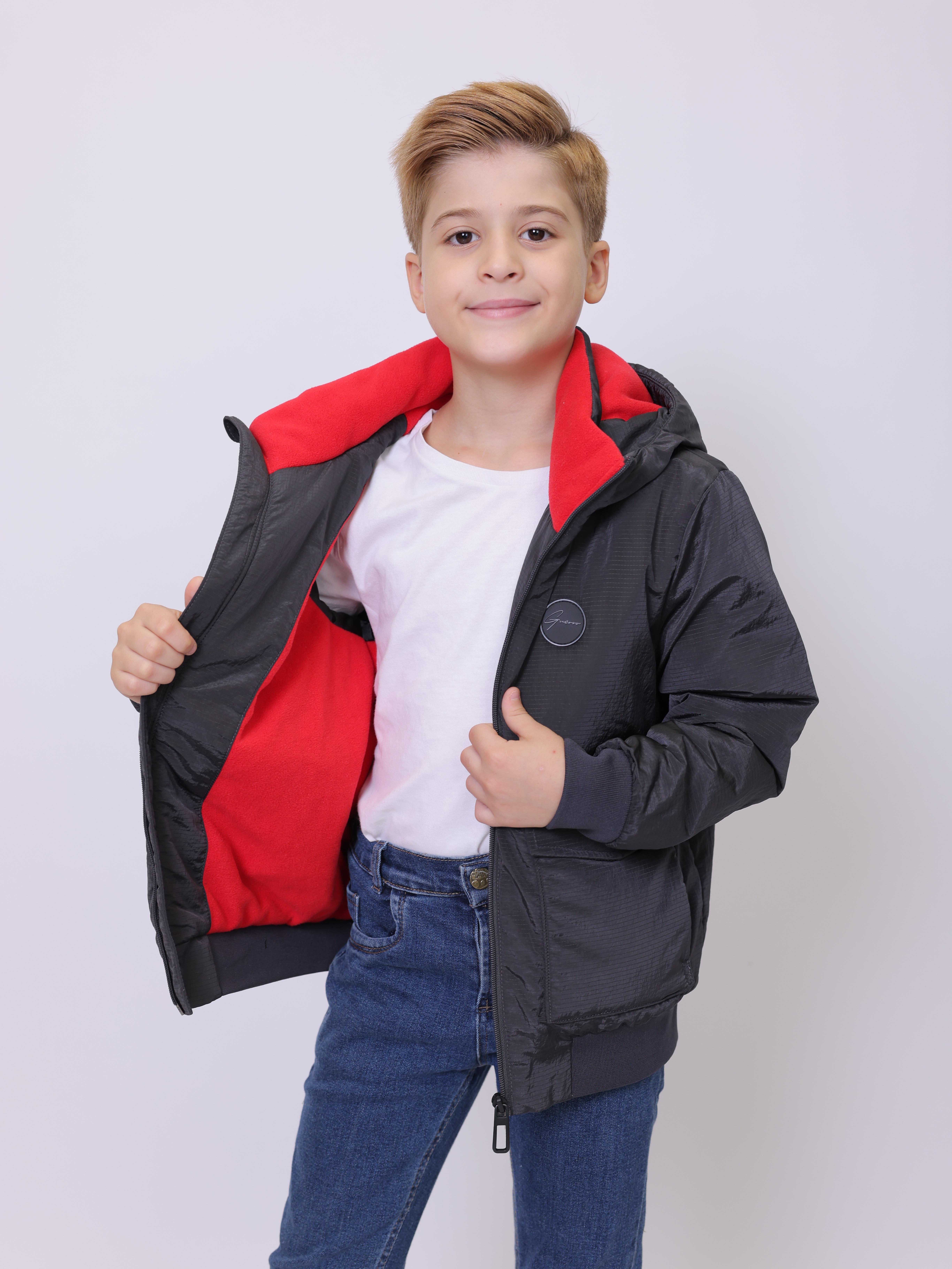 ÇOCUK MONT Kapüşonlu Erkek Çocuk Mont