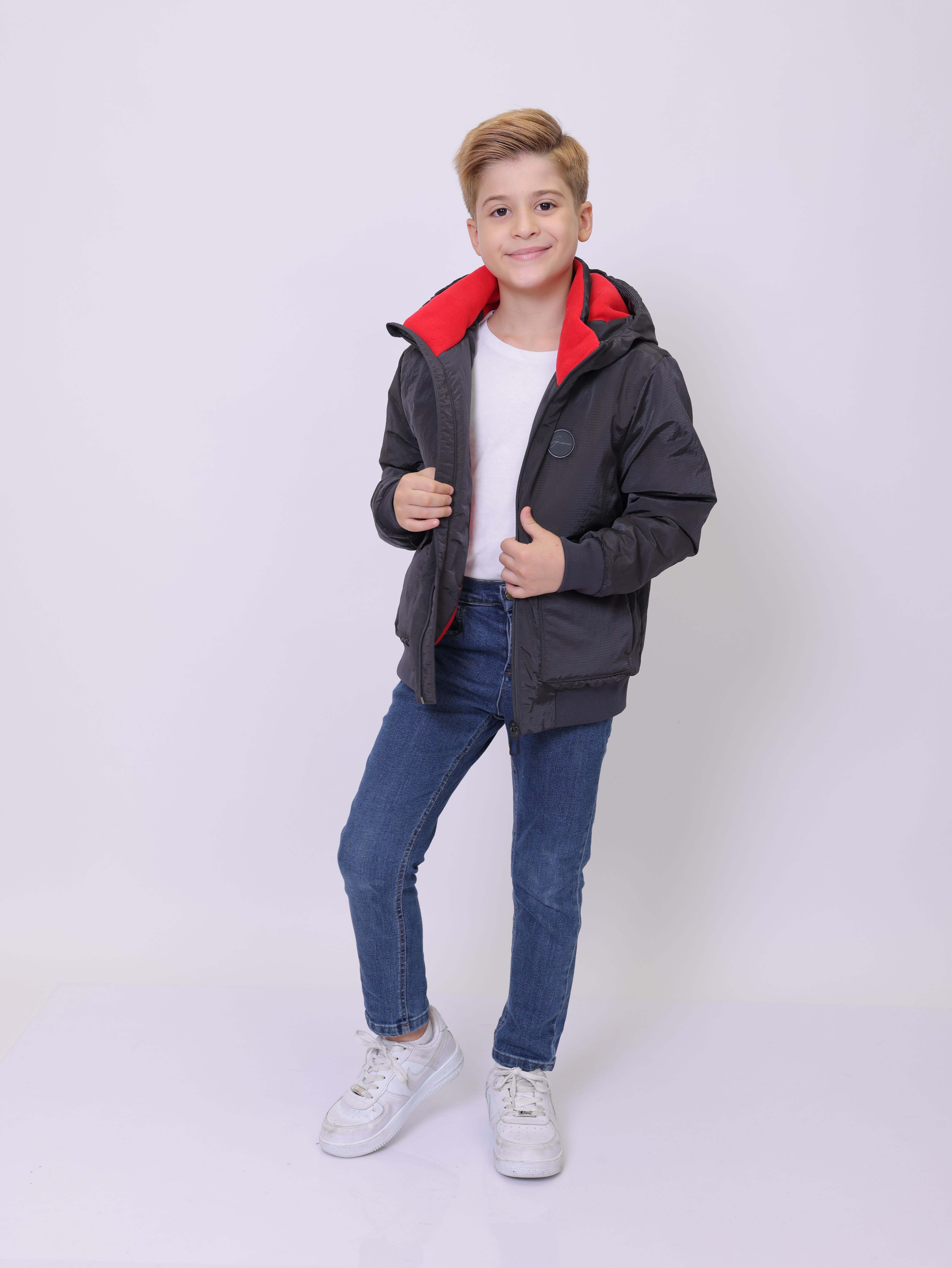 ÇOCUK MONT Kapüşonlu Erkek Çocuk Mont
