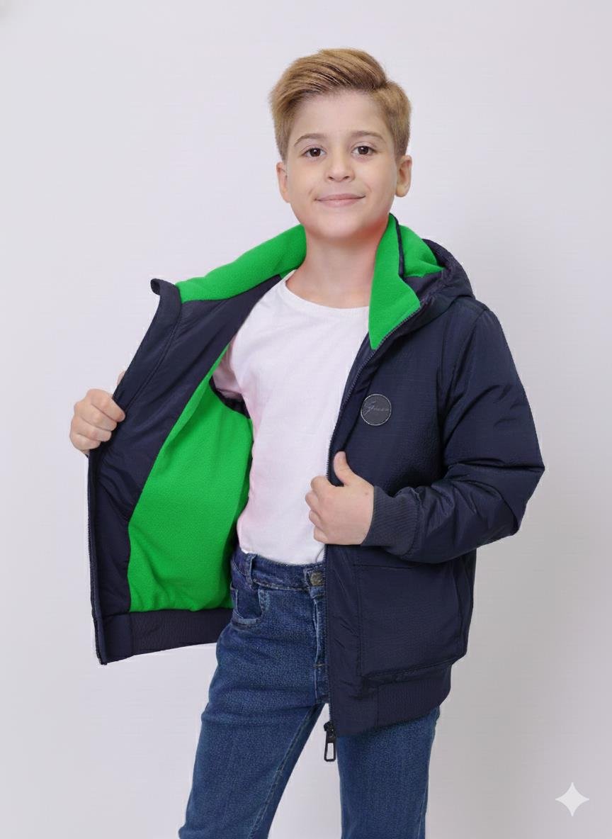 ÇOCUK MONT Kapüşonlu Erkek Çocuk Mont