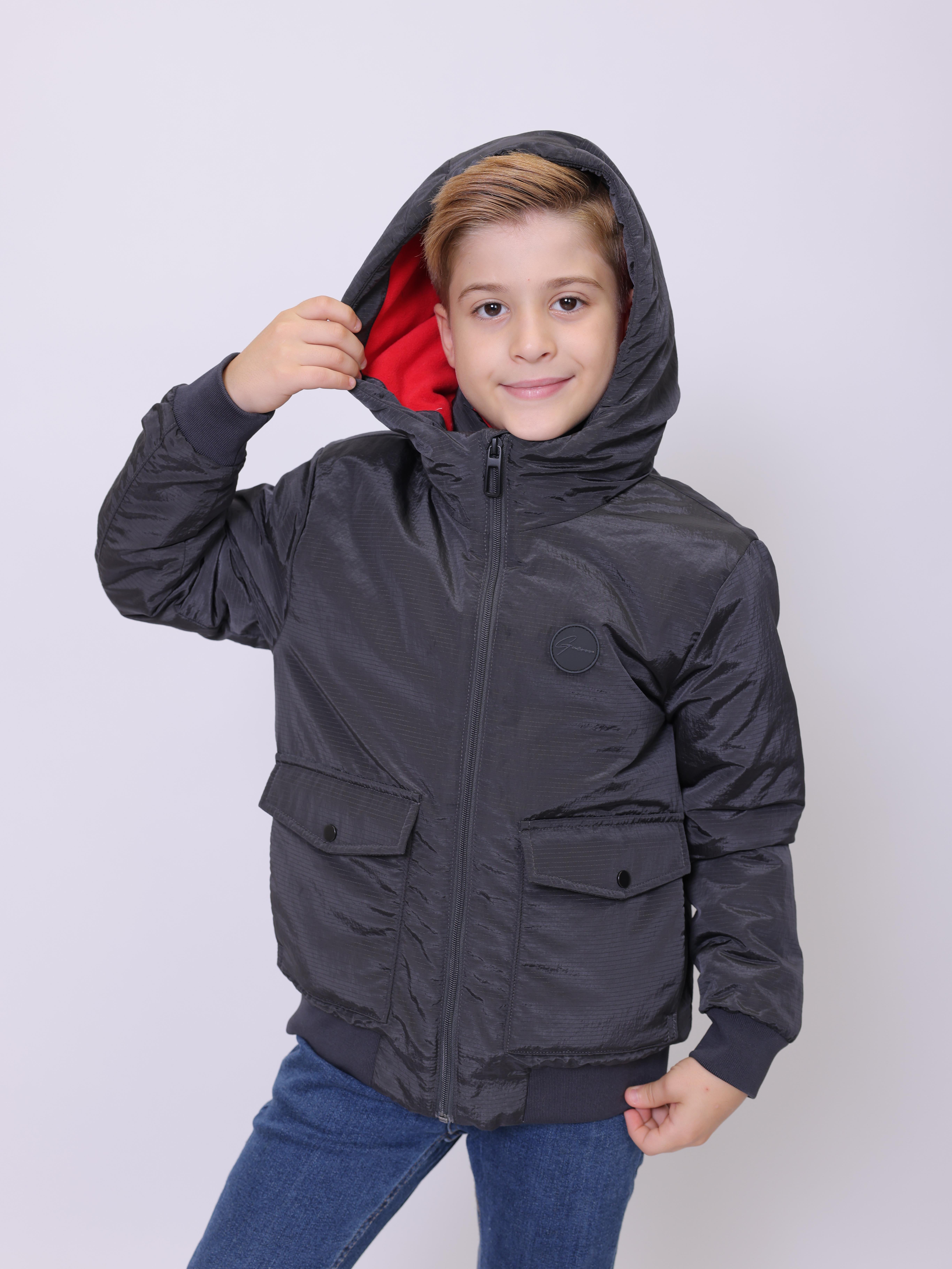 ÇOCUK MONT Kapüşonlu Erkek Çocuk Mont