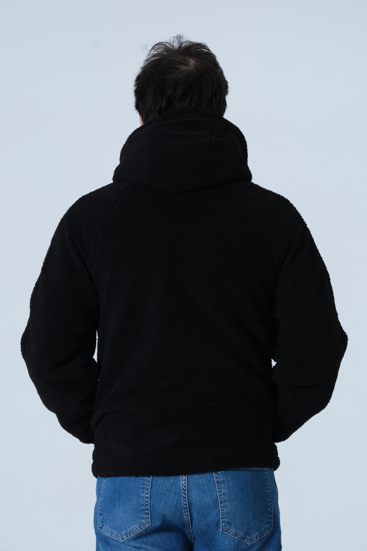 ERKEK MONT Erkek Oversize Peluş Mont