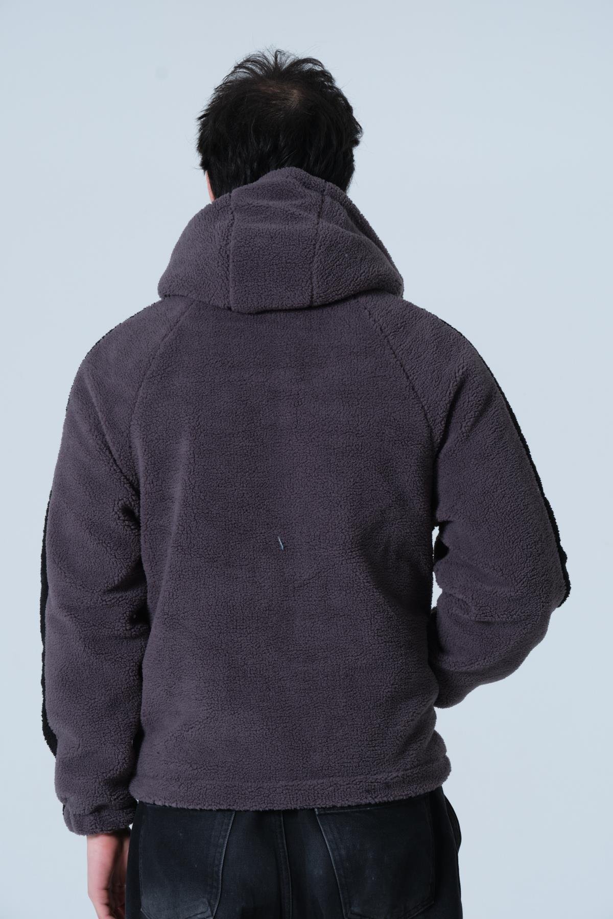 ERKEK MONT Erkek Oversize Peluş Mont