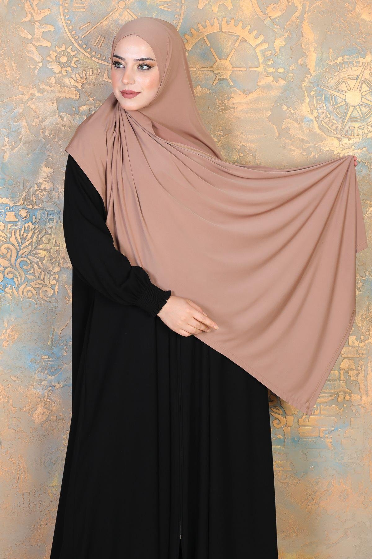 Hijab şal karamel