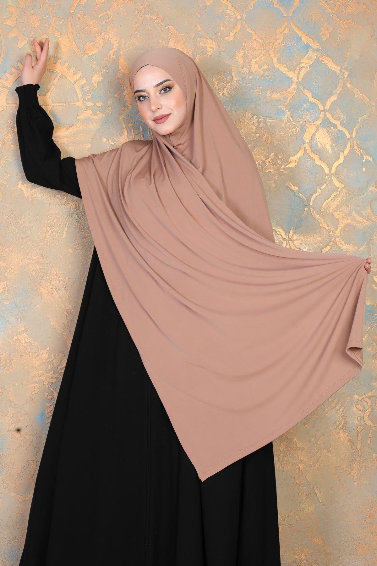 Hijab şal karamel