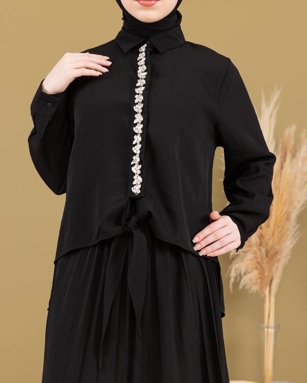 Sayra Shawl Etekli Takım
